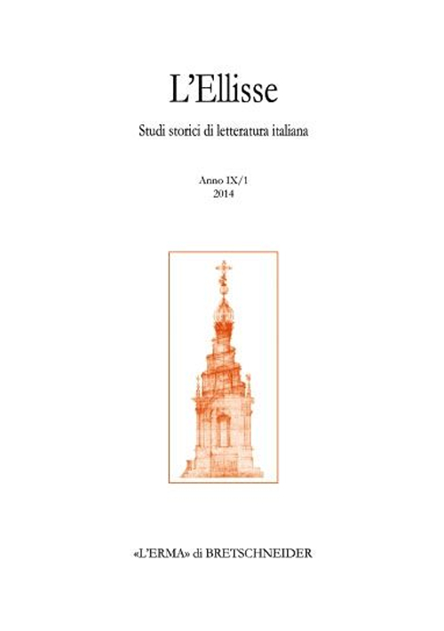 L'Ellisse. Studi storici di letteratura italiana. Vol. 9: 001