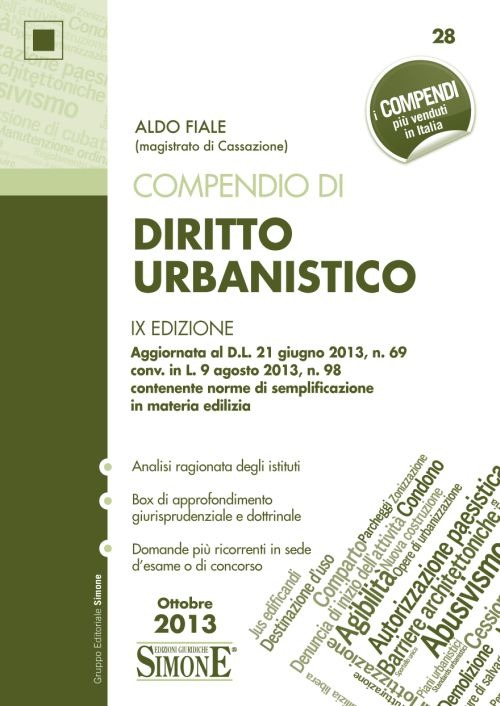 Compendio di diritto urbanistico