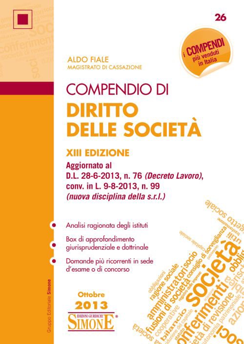 Compendio di diritto delle società