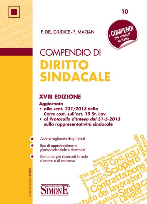 Compendio di diritto sindacale