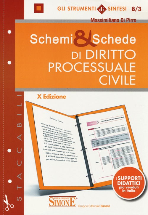 Schemi & schede staccabili di diritto processuale civile
