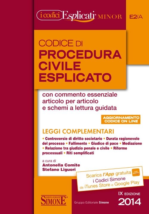 Codice di procedura civile esplicato. Ediz. minor