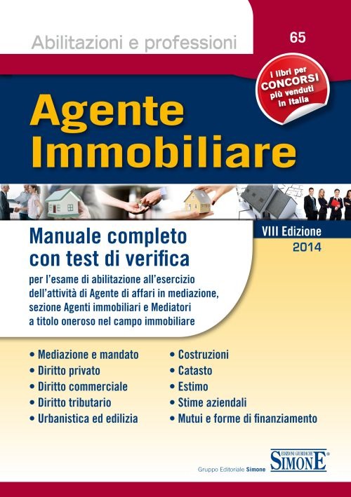 Agente immobiliare. Manuale completo con test di verifica