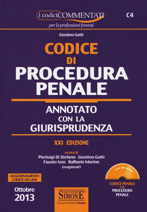 Codice di procedura penale. Annotato con la giurisprudenza 2013-2014