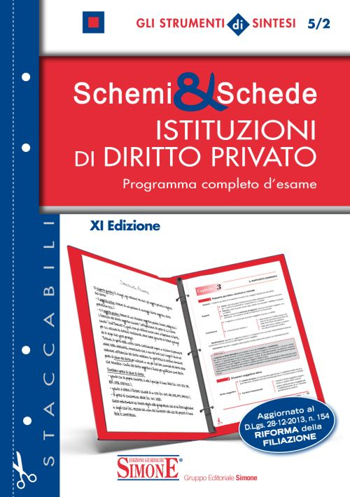 Schemi & schede di istituzioni di diritto privato. Programma completo d'esame