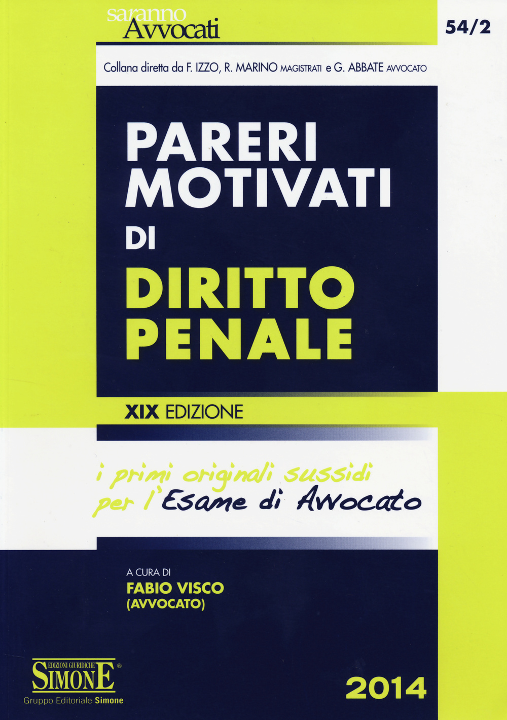 Pareri motivati di diritto penale