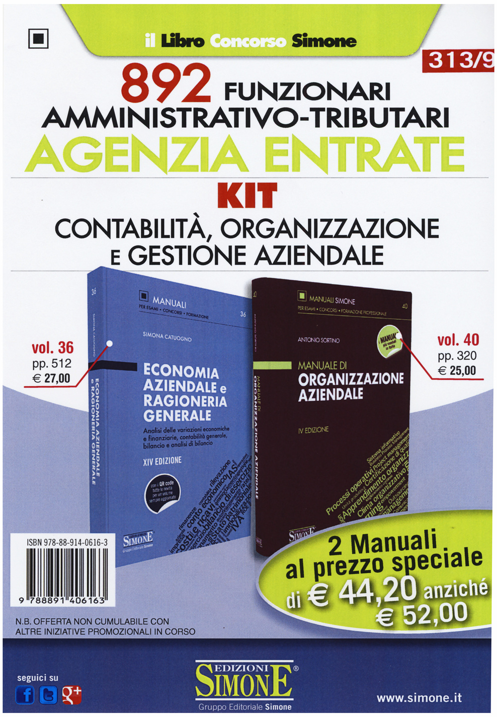 Agenzia entrate. 892 funzionari amministrativo-tributari. Kit contabilità, organizzazione e gestione aziendale