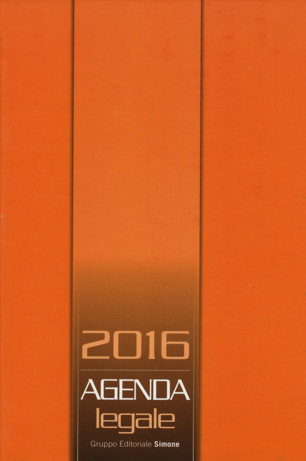 Agenda legale 2016. Arancio. Ediz. minore
