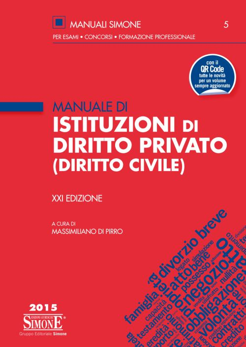 Manuale di istituzioni di diritto privato (diritto civile)