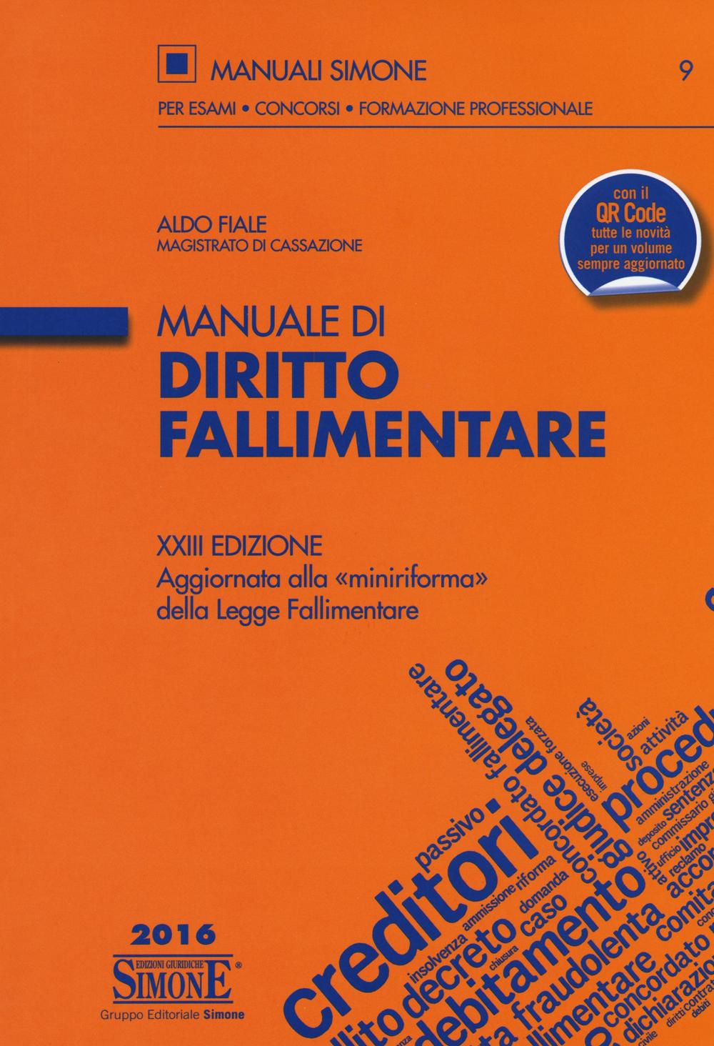 Manuale di diritto fallimentare