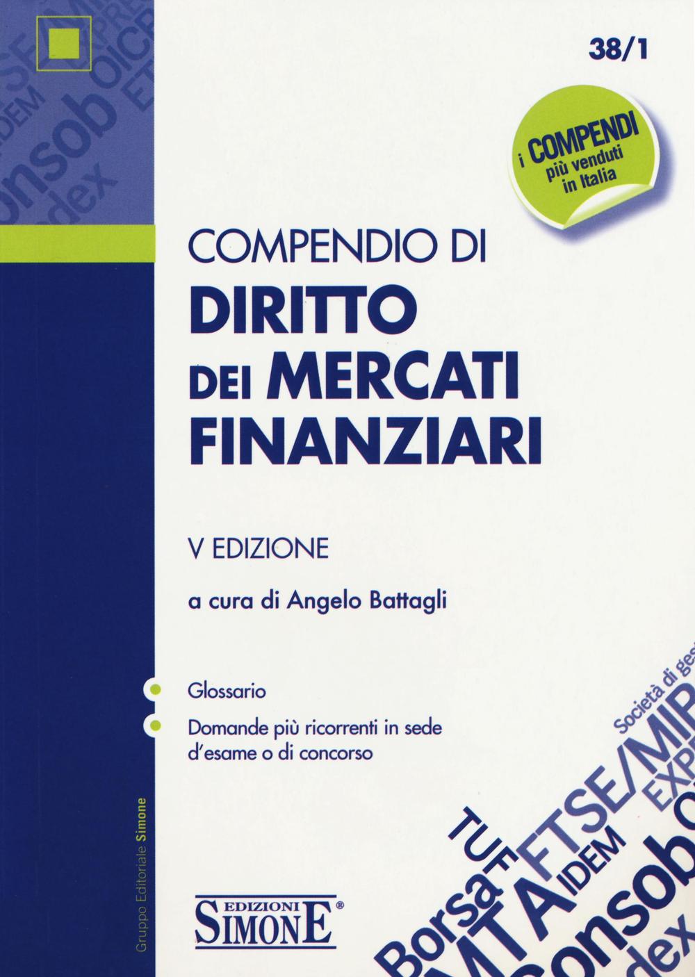 Compendio di diritto dei mercati finanziari