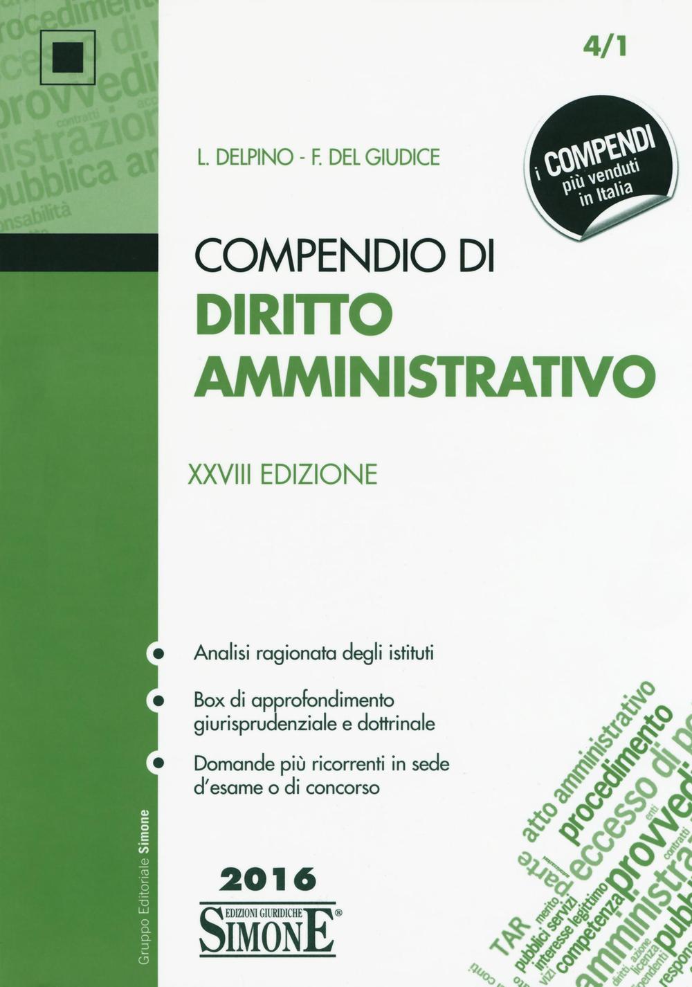 Compendio di diritto amministrativo
