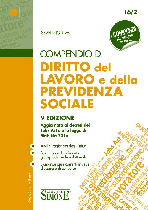 Compendio di diritto del lavoro e della previdenza sociale