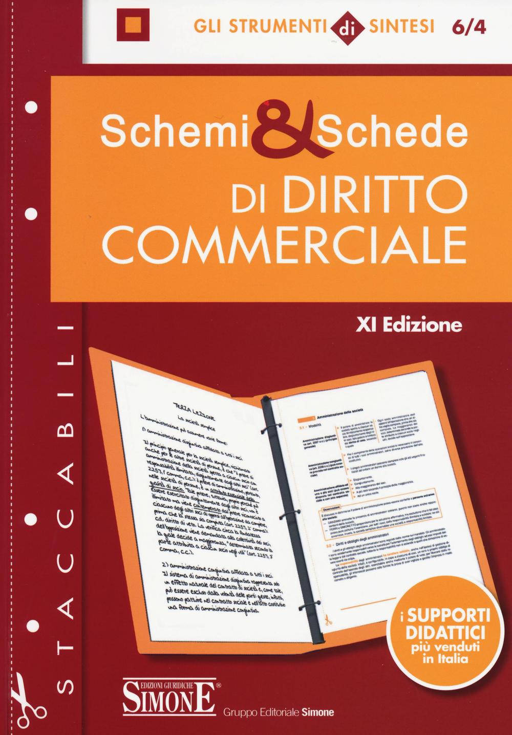 Schemi & schede di diritto commerciale