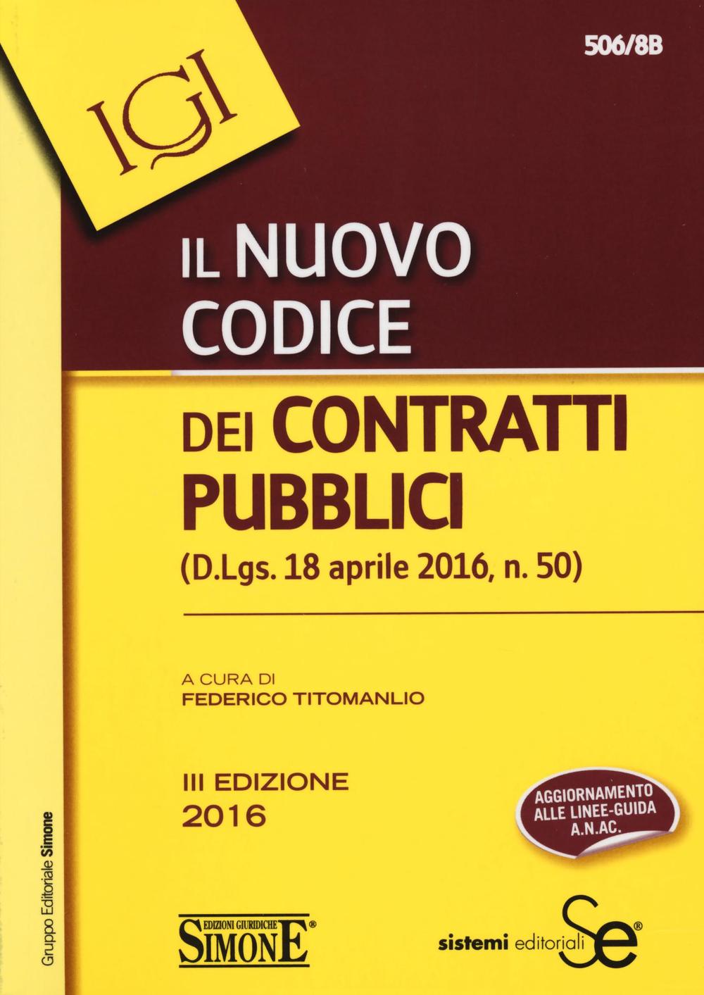 Il Nuovo codice dei contratti pubblici