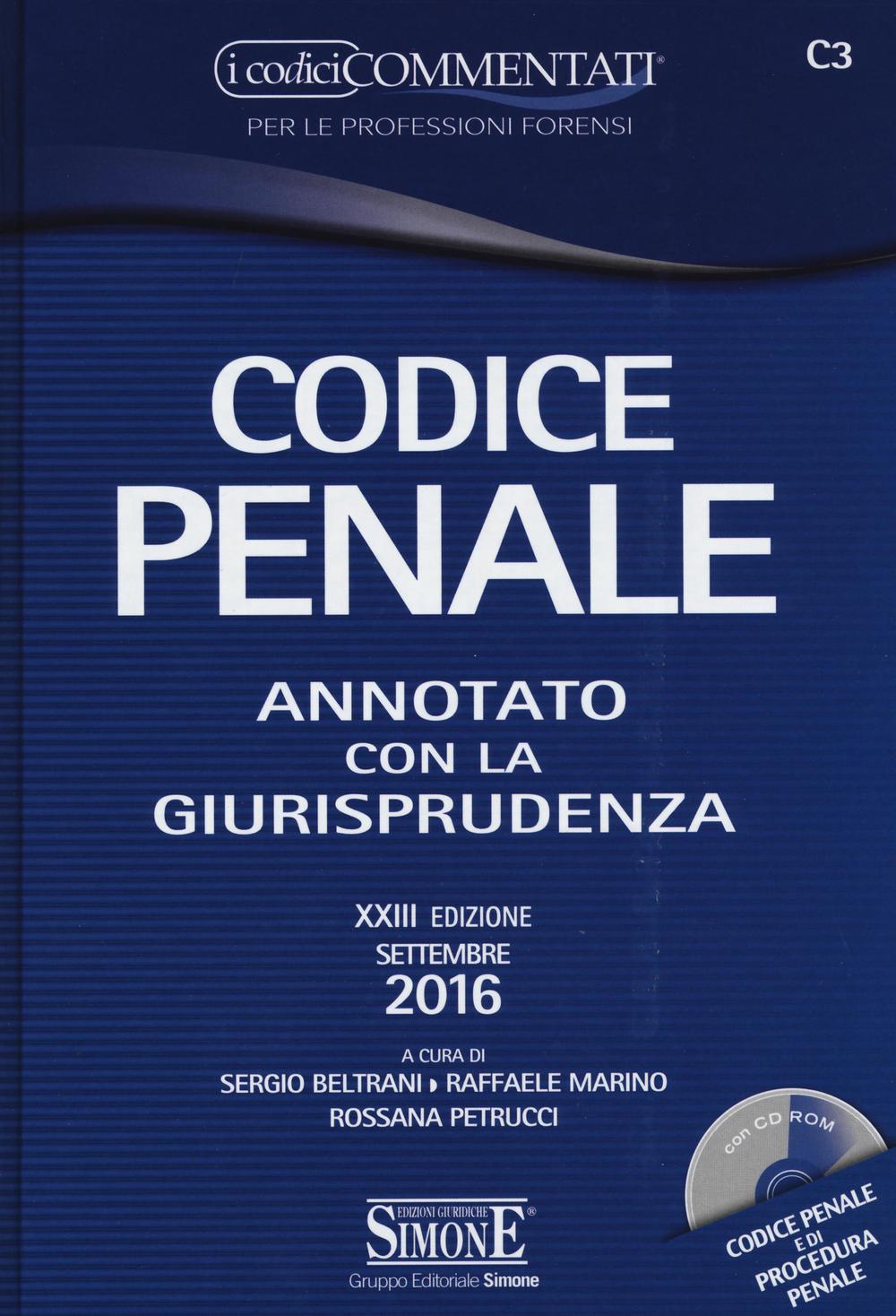 Codice penale. Annotato con la giurisprudenza