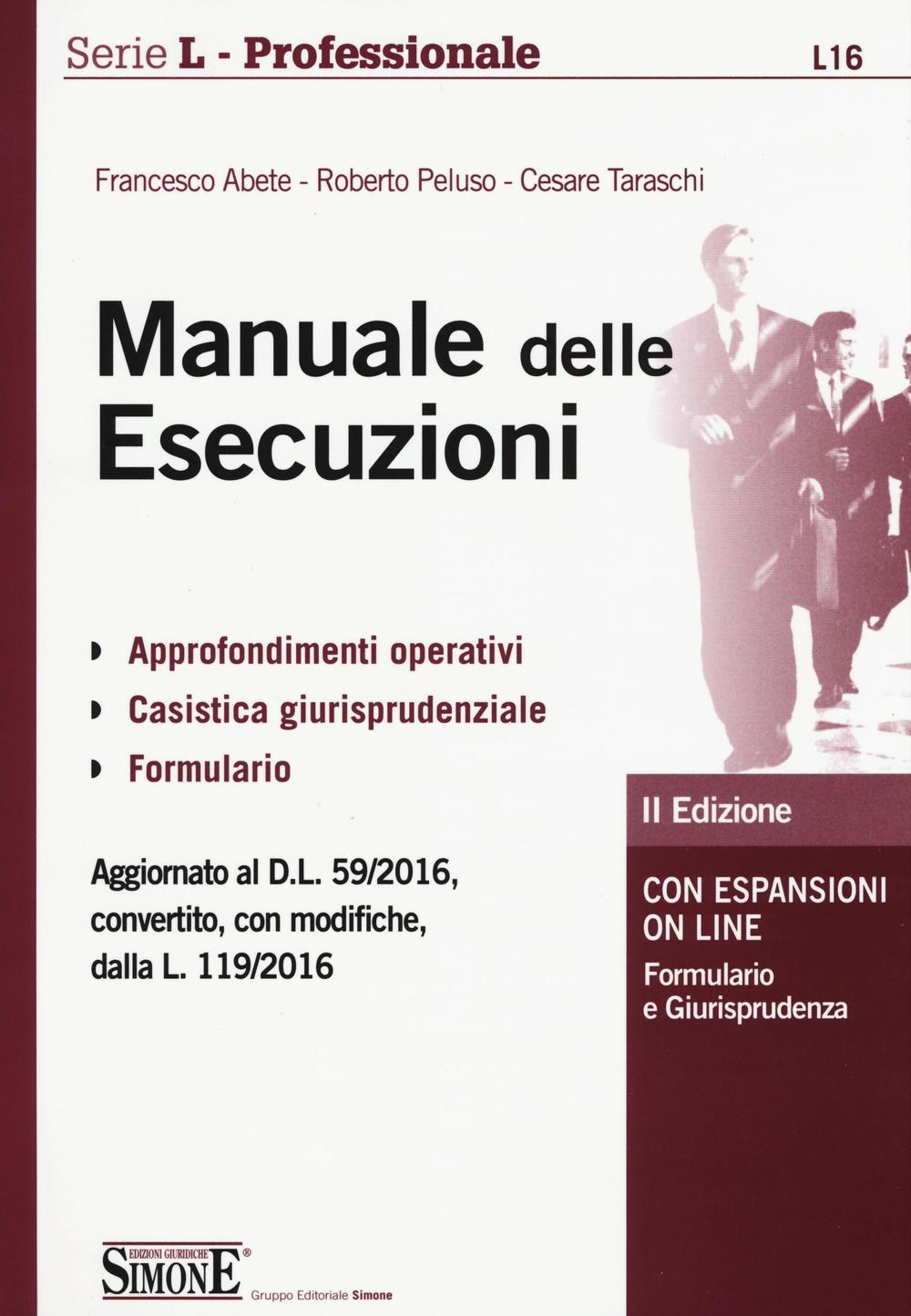 Manuale delle esecuzioni