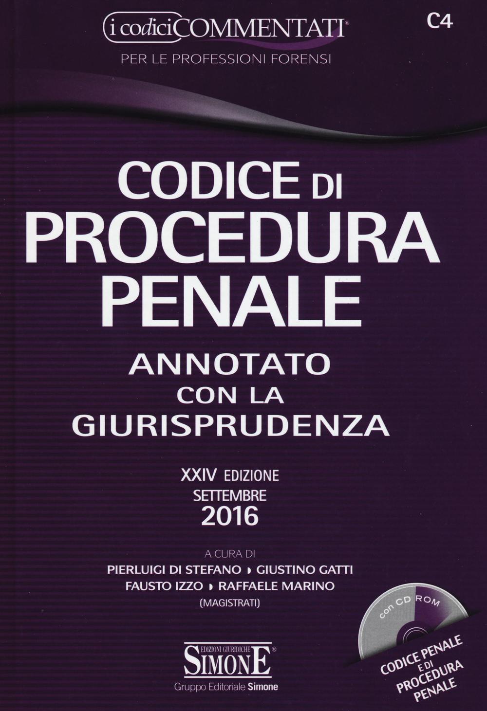 Codice di procedura penale. Annotato con la giurisprudenza