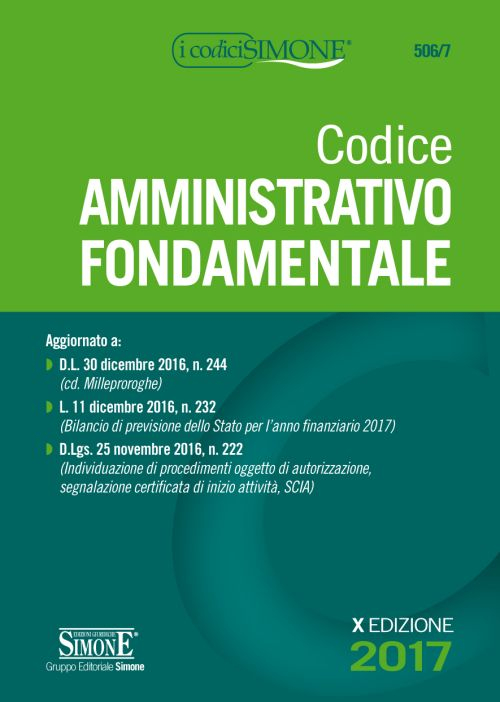 Codice amministrativo fondamentale