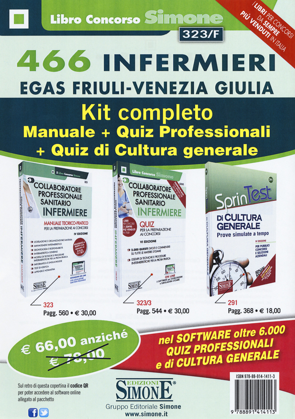 466 Infermieri Friuli Venezia Giulia. Kit completo