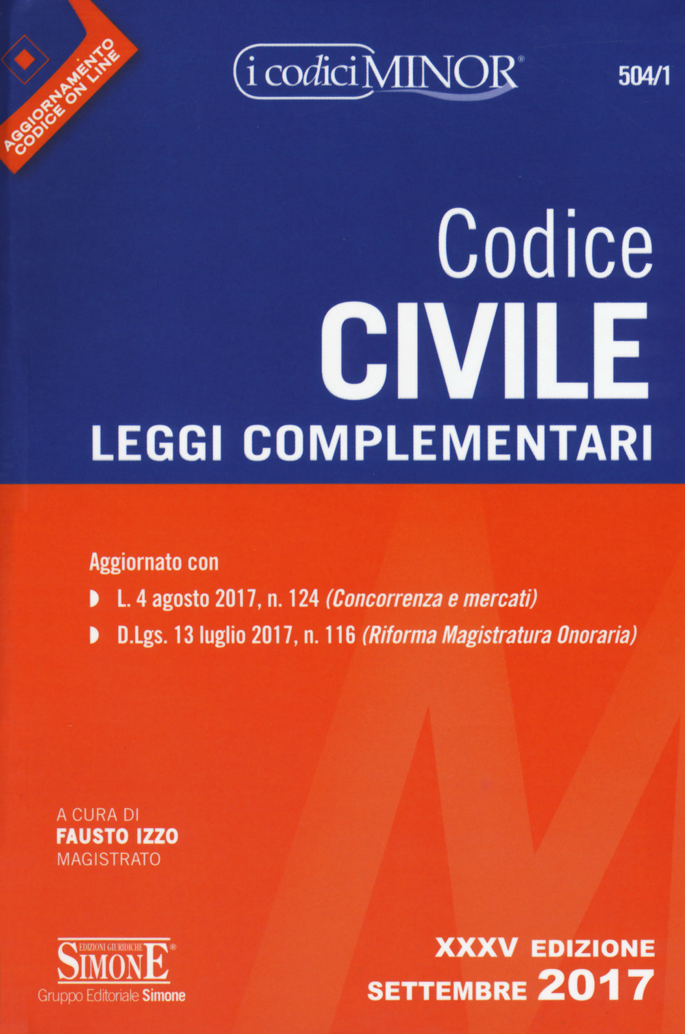Codice civile. Leggi complementari