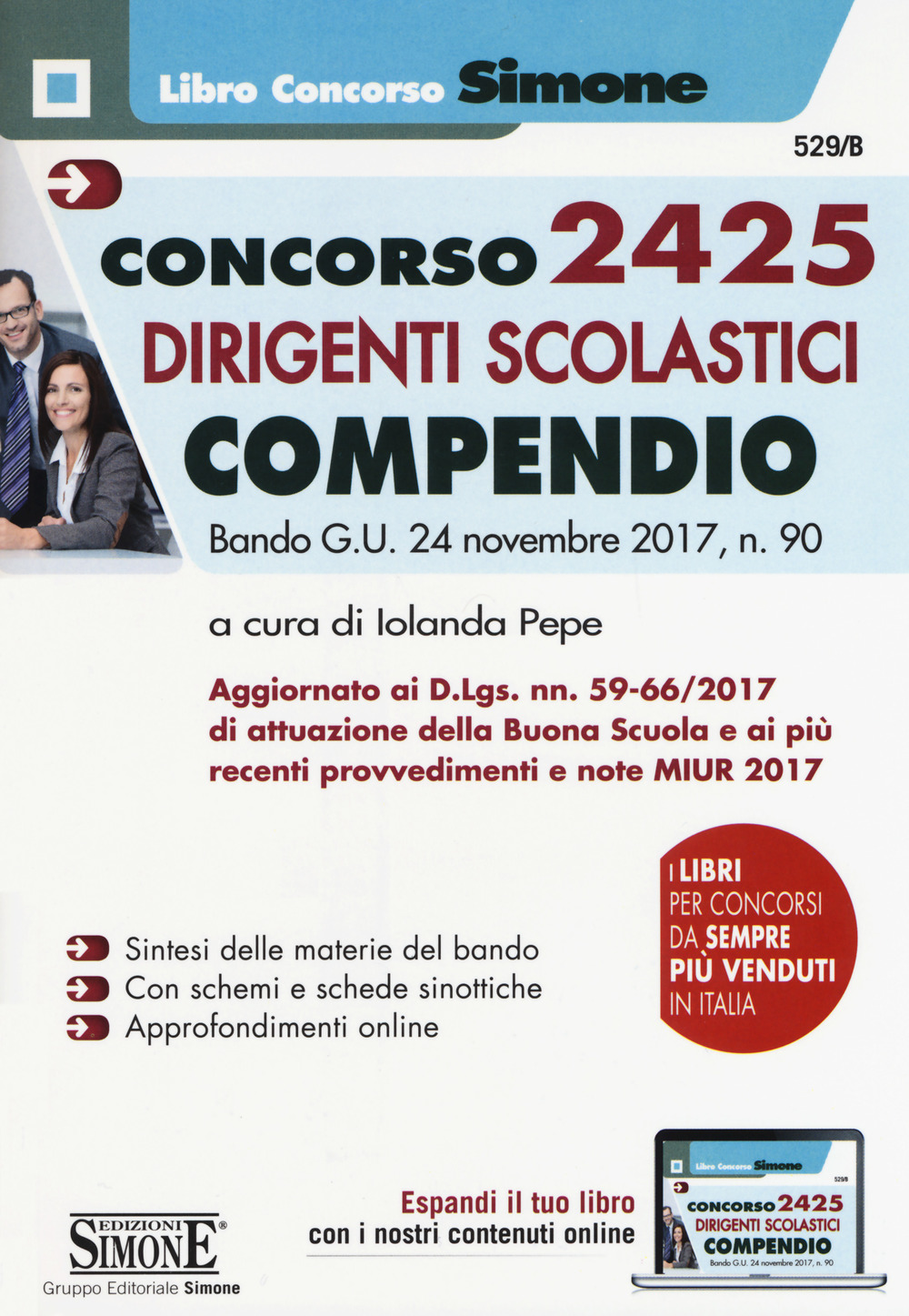 Concorso 2425 dirigenti scolastici. Compendio. Bando G.U. 24 novembre 2017, n. 90