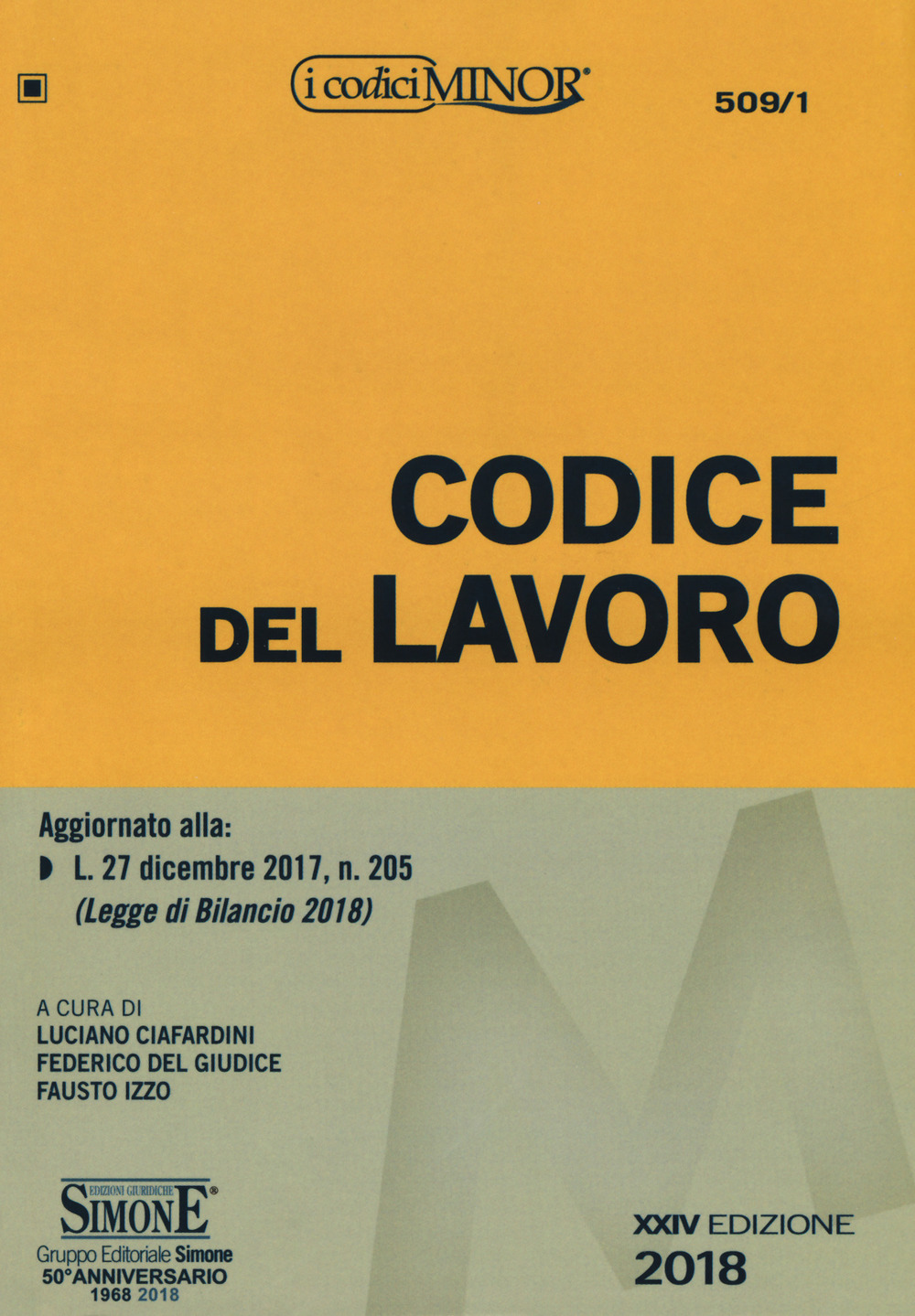 Codice del lavoro. Ediz. minore
