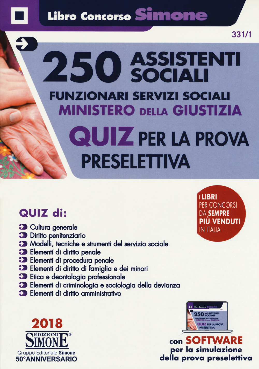250 assistenti sociali. Funzionari servizi sociali. Ministero della giustizia. Quiz per la prova preselettiva