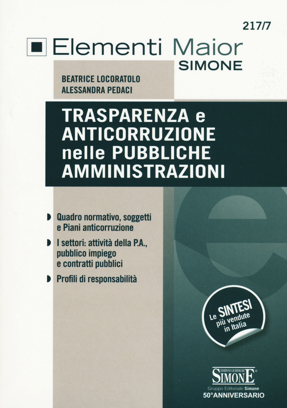 Trasparenza e anticorruzione nelle pubbliche amministrazioni