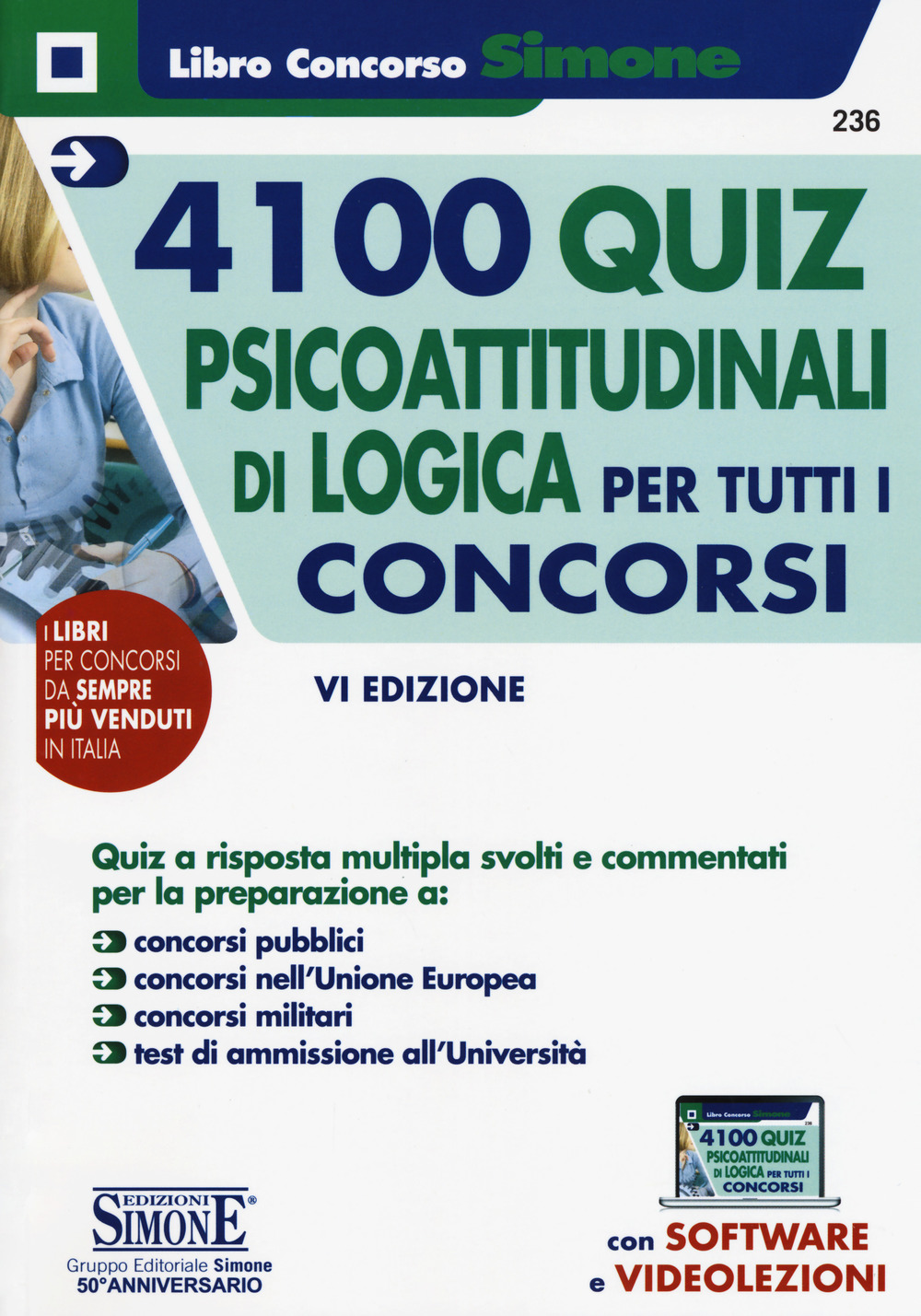 4100 quiz psicoattitudinali di logica per tutti i concorsi