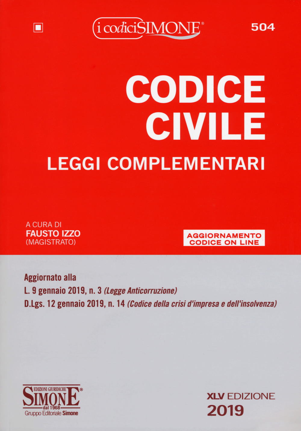 Codice civile. Leggi complementari