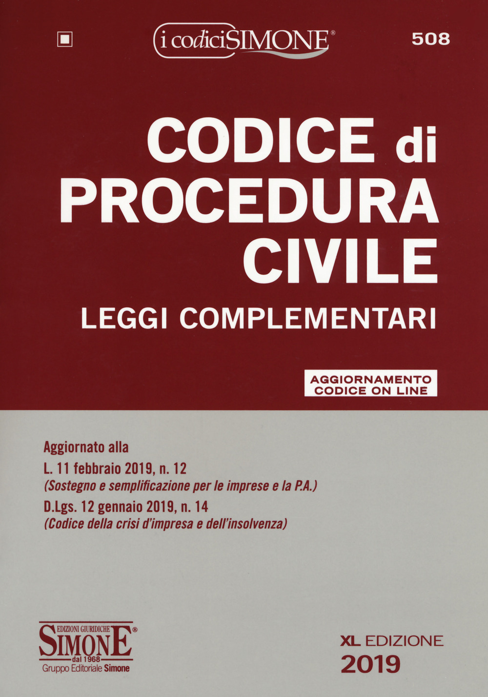 Codice di procedura civile e leggi complementari