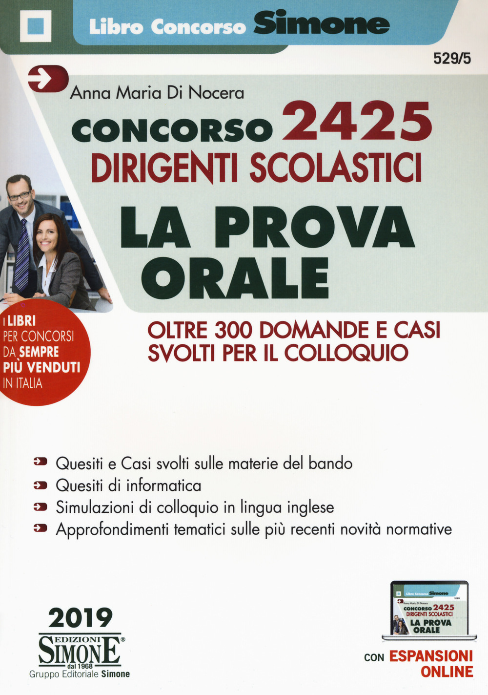Concorso 2425 dirigenti scolastici. La prova orale. Oltre 300 domande e casi svolti per il colloquio