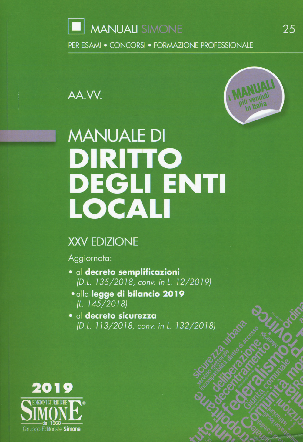 Manuale di diritto degli enti locali