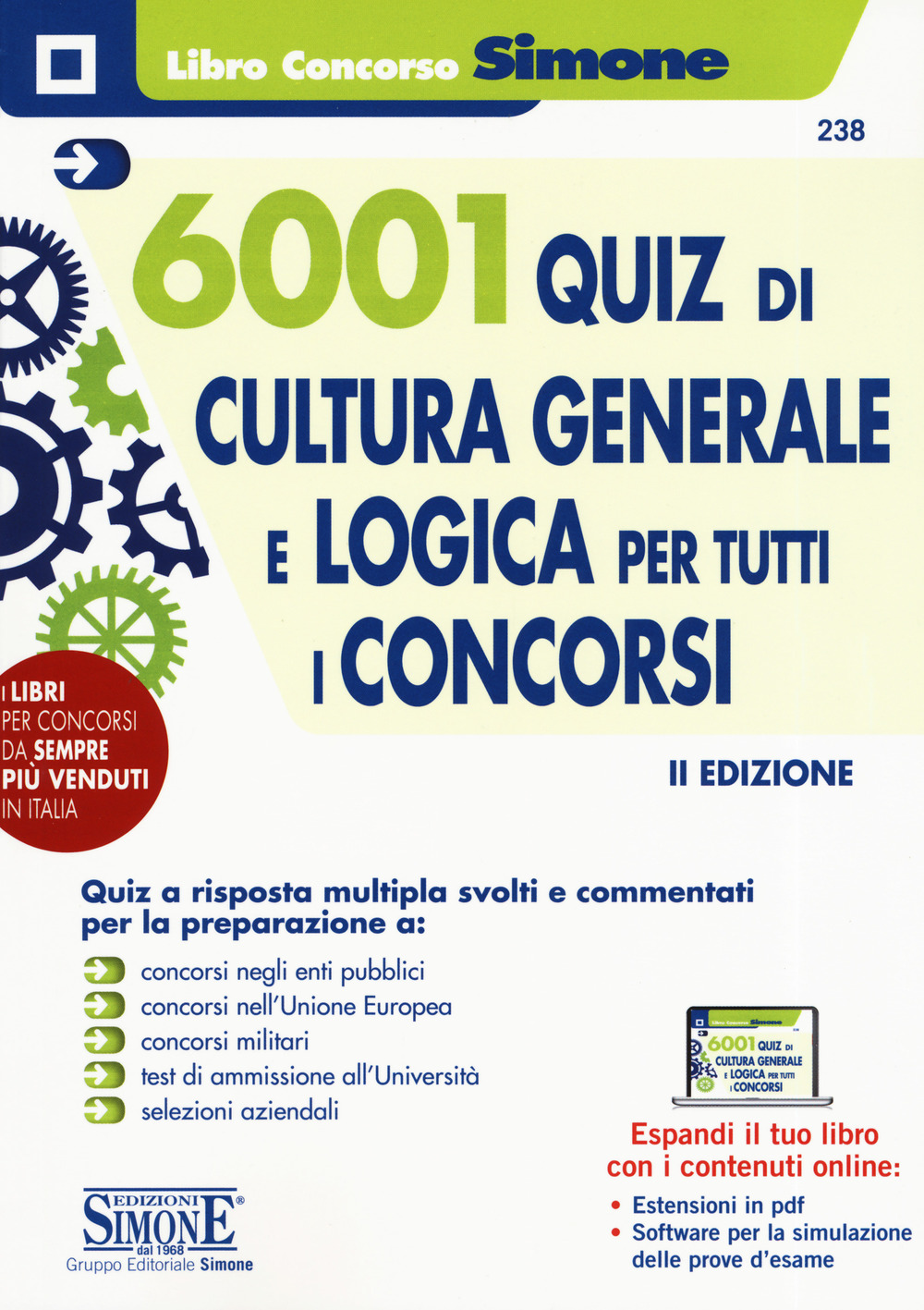 6001 quiz di cultura generale e logica per tutti i concorsi