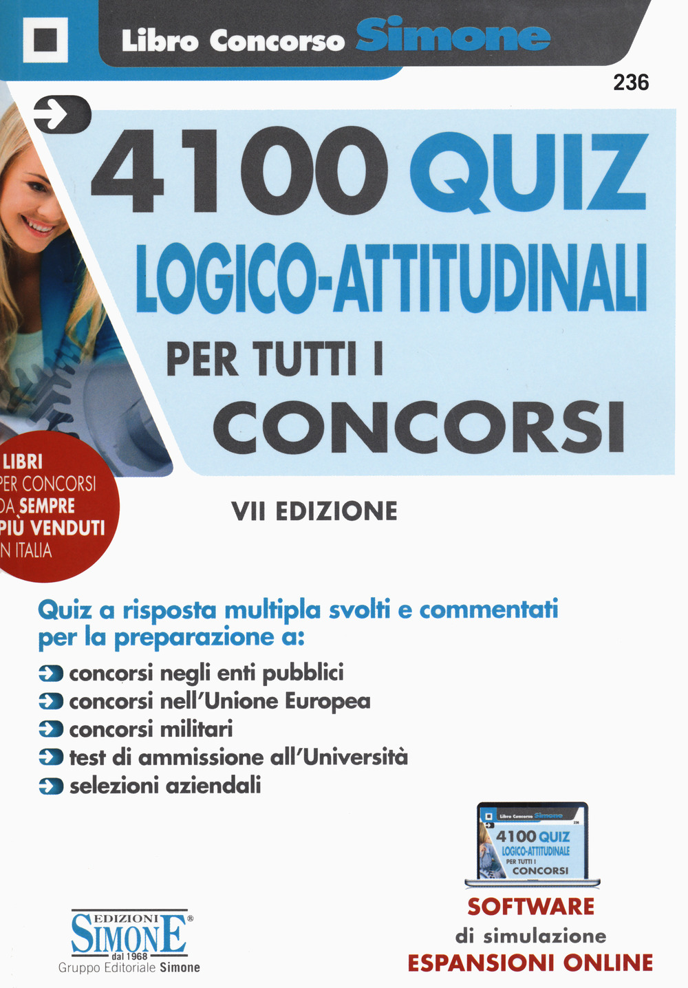 4100 quiz logico-attitudinali per tutti i concorsi
