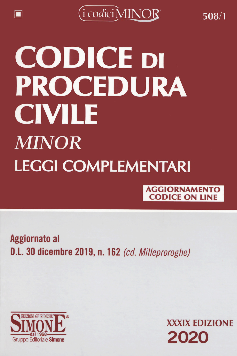 Codice di procedura civile. Leggi complementari. Ediz. minor