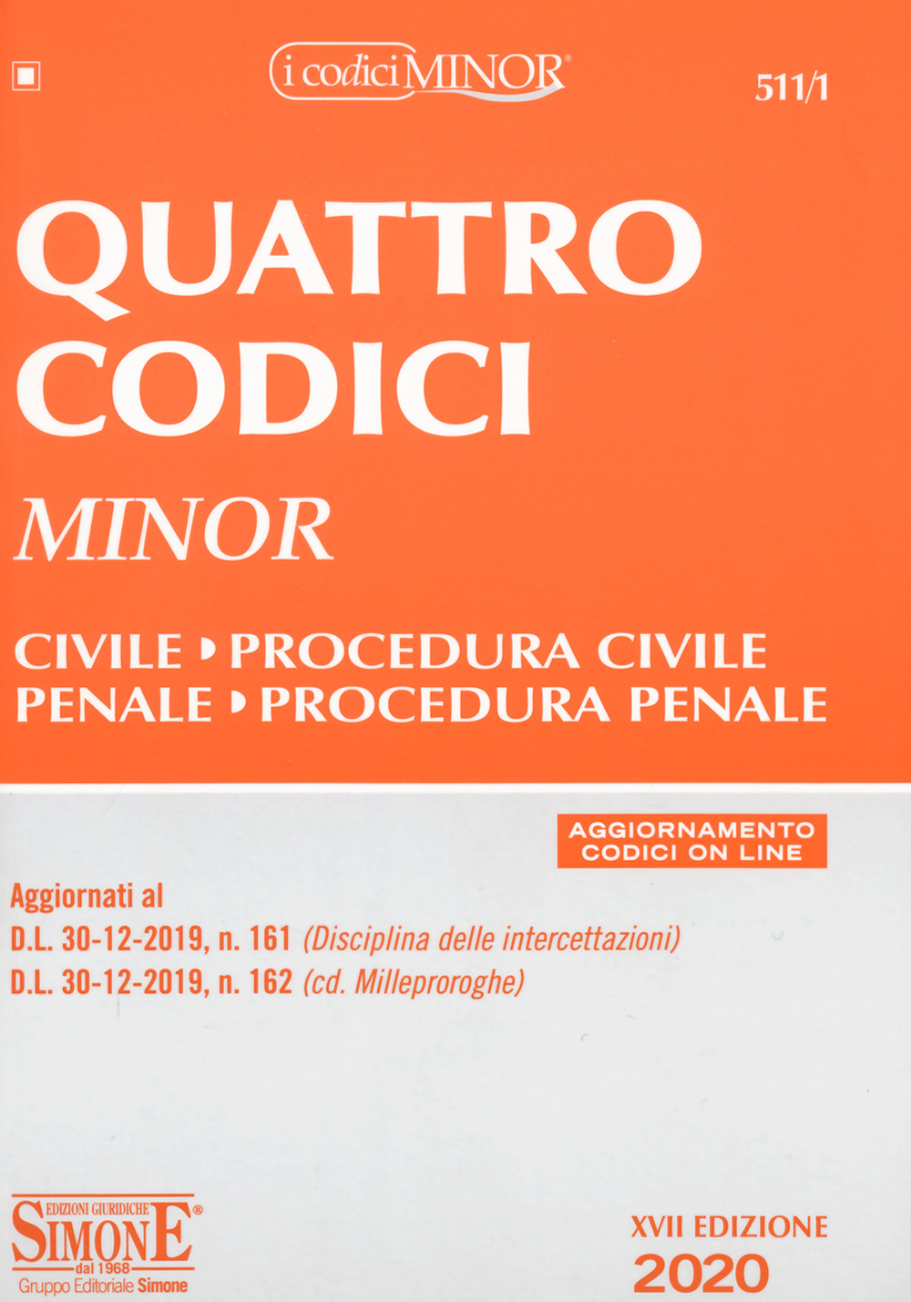 Quattro codici. Ediz. minor
