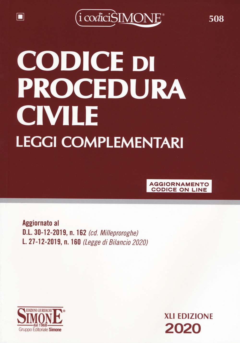 Codice di procedura civile. Leggi complementari