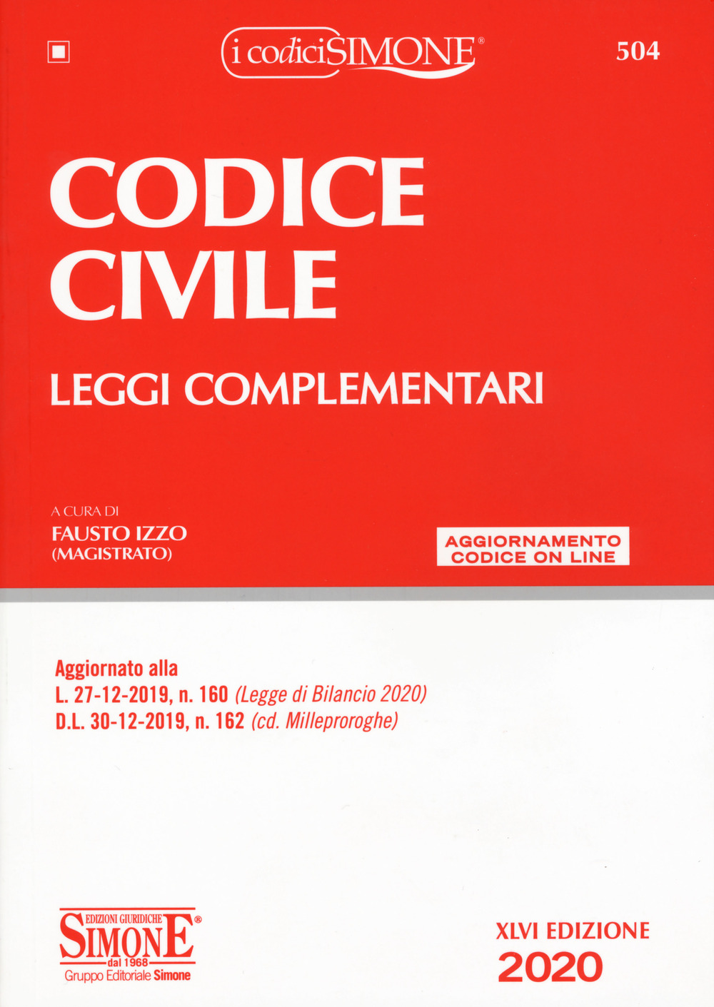 Codice civile. Leggi complementari