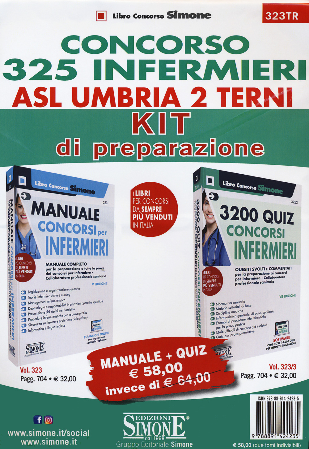 Concorso 325 infermieri ASL Umbria 2 Terni. Kit di preparazione