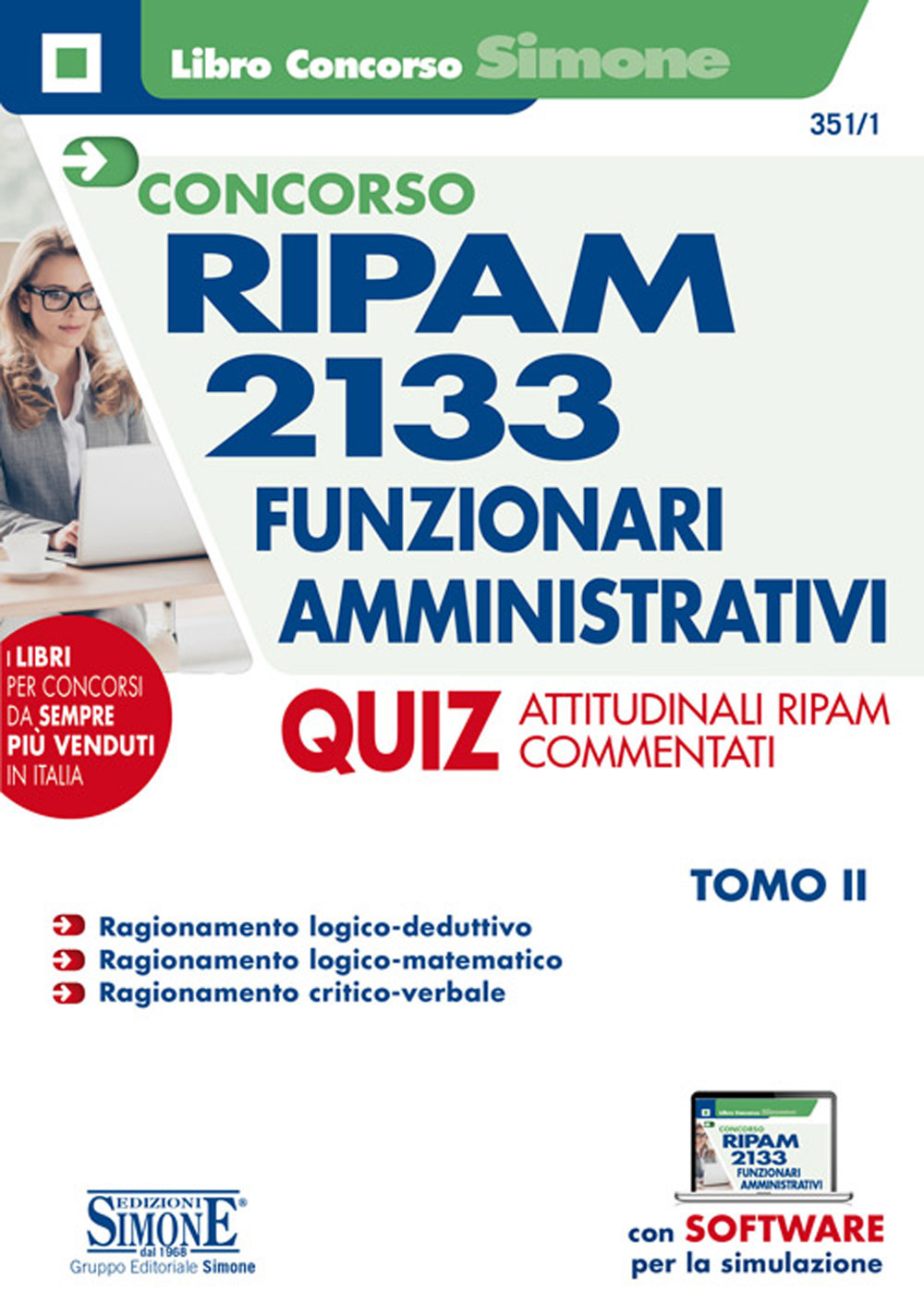 Concorso RIPAM 2133 funzionari amministrativi. Vol. 2: Quiz attitudinali RIPAM commentati