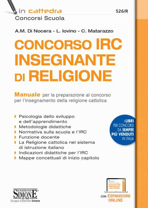 Concorso IRC Insegnante di Religione. Manuale per la preparazione