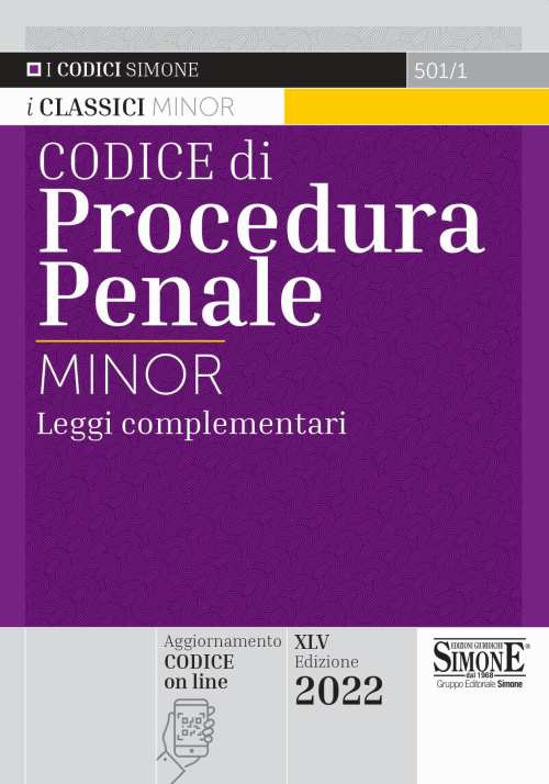 Codice di procedura penale e leggi complementari. Ediz. minor