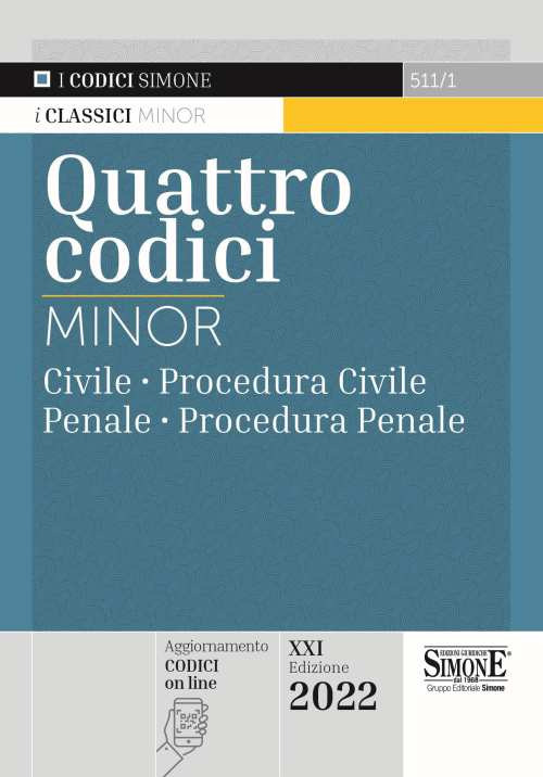 Quattro codici. Ediz. minor