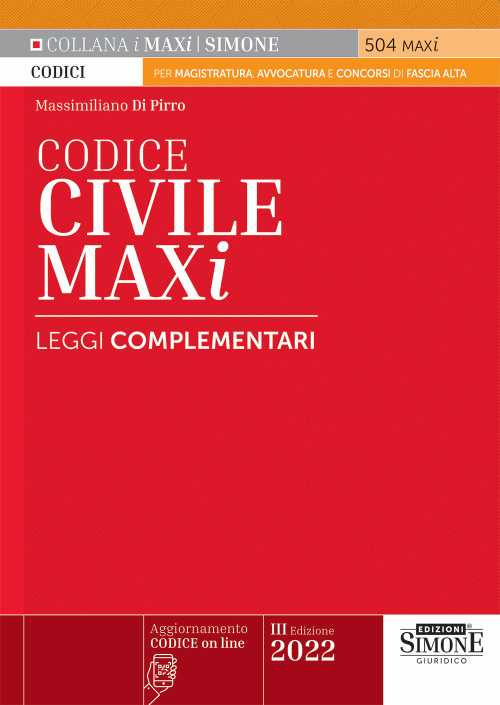 Codice civile. Leggi complementari