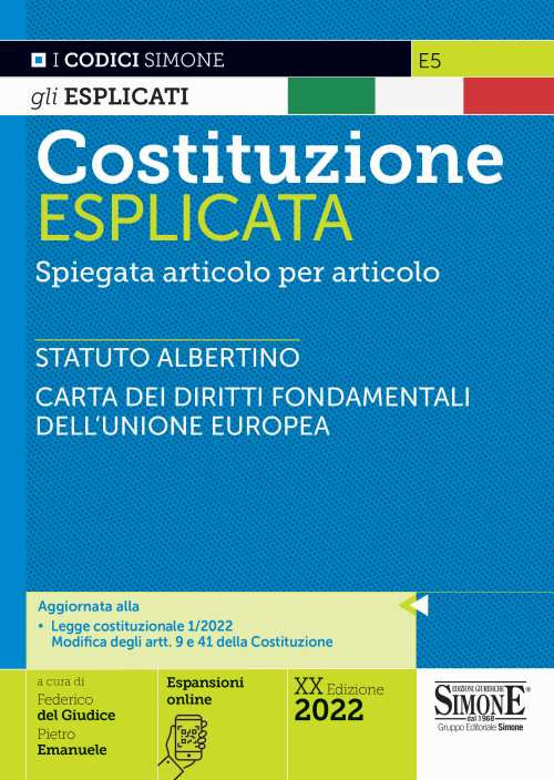 Costituzione esplicata. Spiegata articolo per articolo