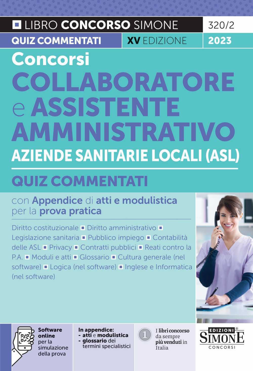 Concorso collaboratore e assistente amministrativo nelle Aziende Sanitarie Locali ASL. Quiz commentati