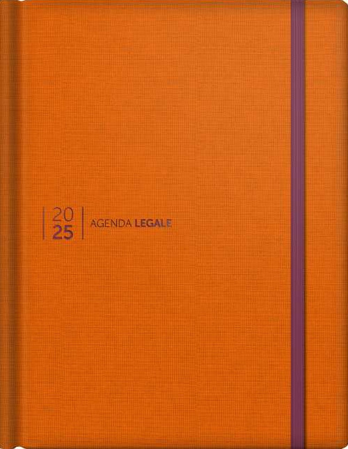 Agenda legale 2025. Ediz. mandarin orange