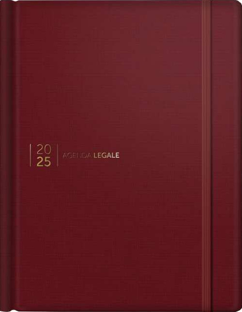Agenda legale 2025. Ediz. cherry red